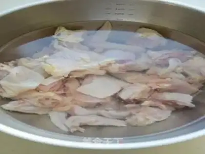 Make Chicken stew mushrooms step 2