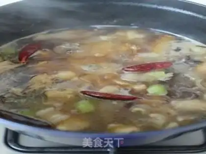 Make Chicken stew mushrooms step 10