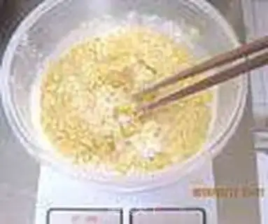 Make The potion, the sticky rice step 5