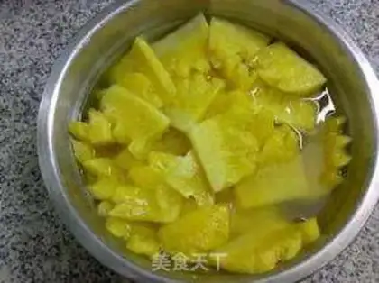 Make Pineapple jelly step 1