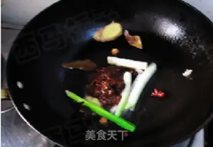 Make Red-burned cowtails step 7