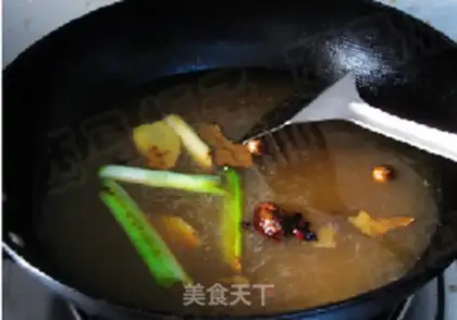 Make Red-burned cowtails step 8