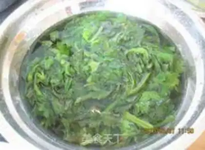 Make Celery leaves step 4