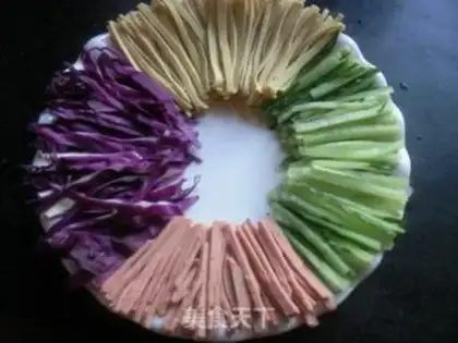 Make Five-colored pimps step 7