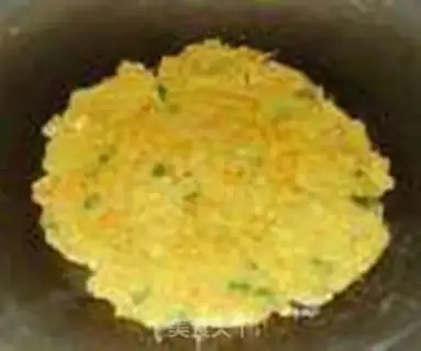 Make Ham egg pancakes step 4