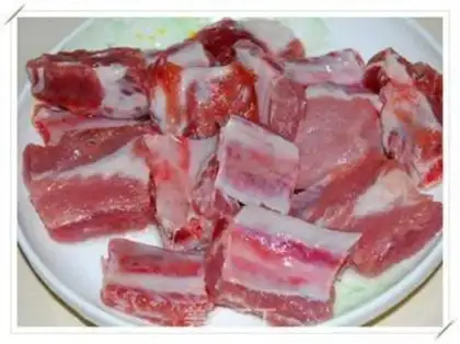 Make Sugar vinegar ribs step 1