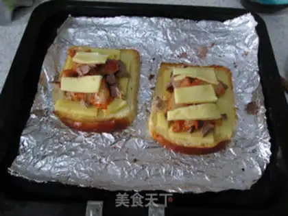 Make Toast pizza step 9