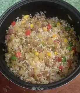 Make Sausage potato rice step 6