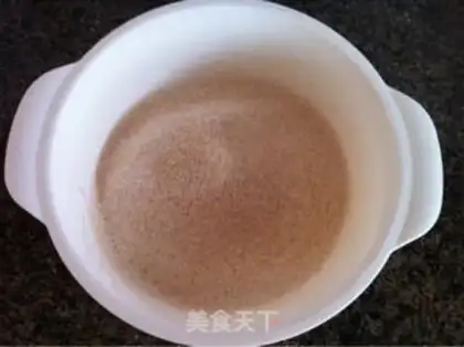 Make Whole wheat sponge cake step 2