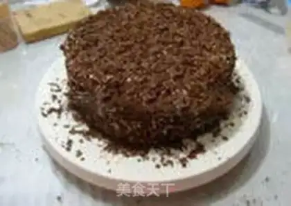 Make Black forest cake step 37