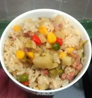 Make Sausage potato rice step 8