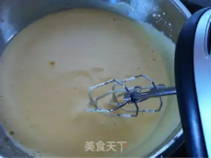 Make Whole wheat sponge cake step 5