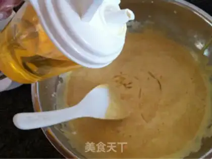 Make Whole wheat sponge cake step 7