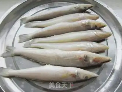 Make Red sardines step 1