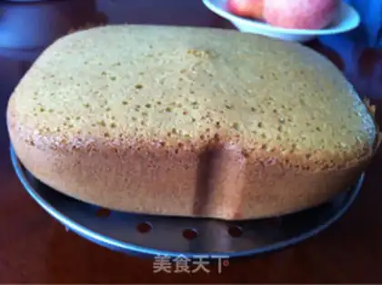 Make Whole wheat sponge cake step 11