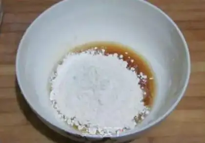 Make Bean and egg yolks step 2