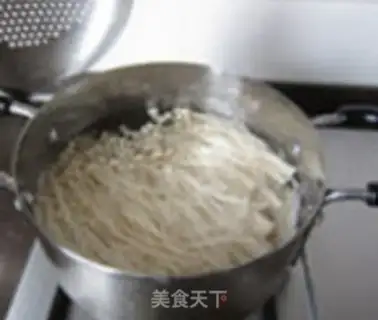 Make Blinking needle mushrooms step 1