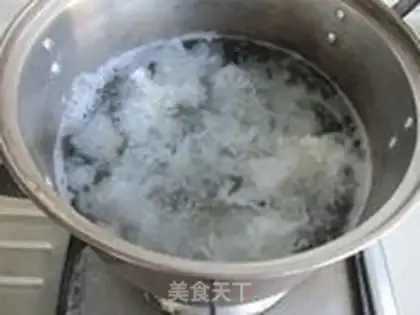 Make Silver-eared rice porridge step 3