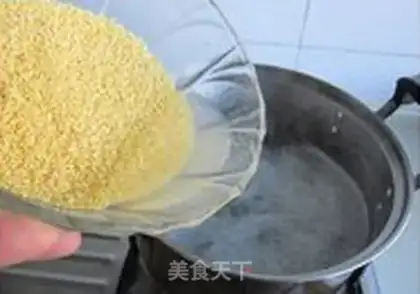 Make Silver-eared rice porridge step 4