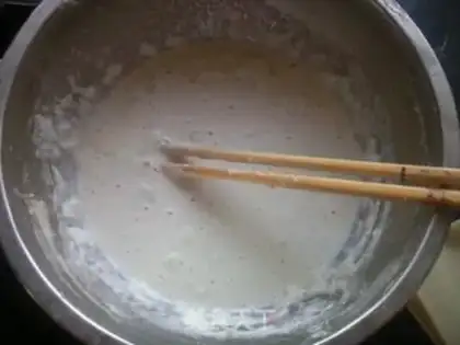 Make Black pepper onion pancakes step 5