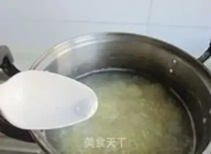 Make Silver-eared rice porridge step 5