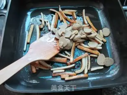 Make Scrambled fishballs step 3