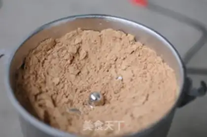 Make Red bean rice powder step 4