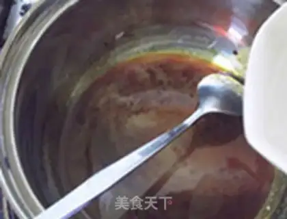 Make Caramel pineapple flip cake step 2