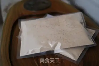 Make Red bean rice powder step 5