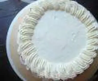 Make Chocolate rose cake step 4