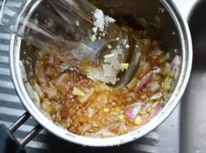 Make Korean mushroom beef step 2