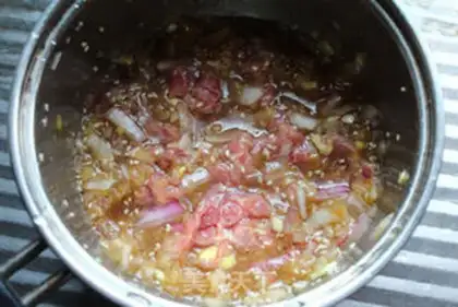 Make Korean mushroom beef step 3