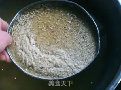 Make Homemade sesame sauce step 2