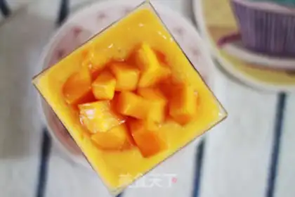 Make Mango yogurt cup step 5