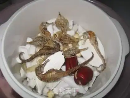 Make Seahorse coconut soup step 6