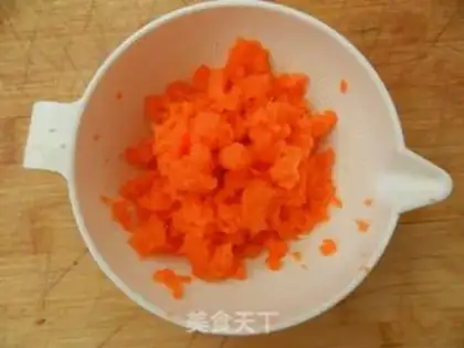 Make Carrot chicken liver buns step 2