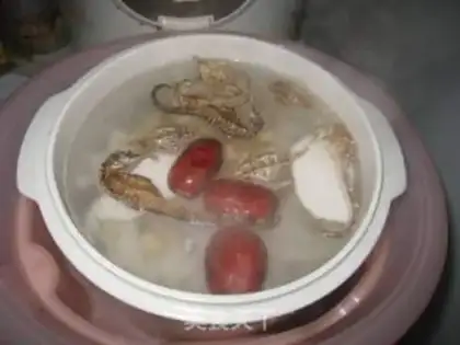 Make Seahorse coconut soup step 7