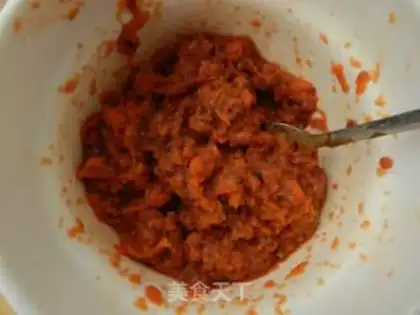 Make Carrot chicken liver buns step 3