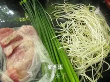 Make Silver sprouts and pork necks step 0