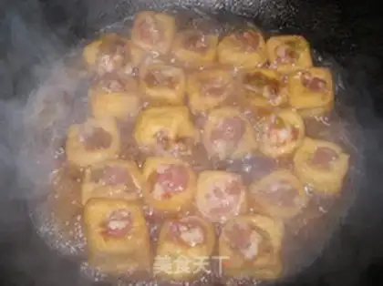 Make Meat pie tofu step 6