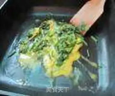 Make Celery fried eggs step 6