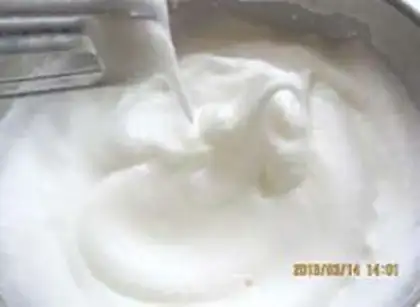 Make Angel cake step 1
