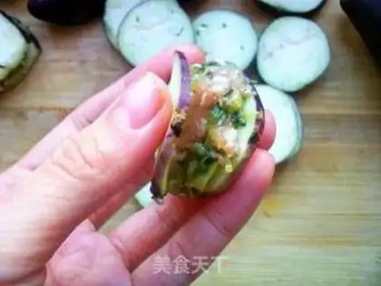 Make Fried eggplant box step 7