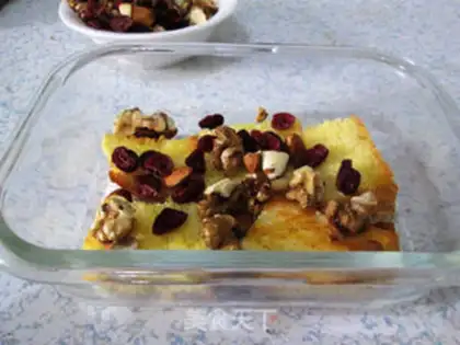 Make Fruit toast pudding step 9