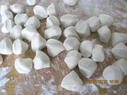 Make Cream dumplings step 14