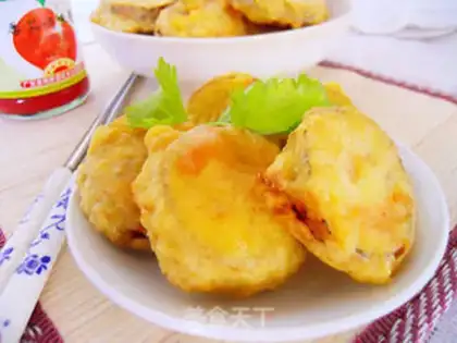 Make Fried eggplant box step 11