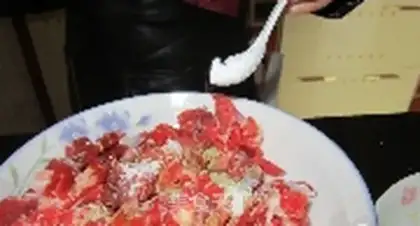 Make Garlic fried cow meat step 5