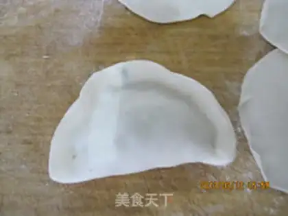 Make Cream dumplings step 17