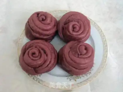 Make The potato roses step 12