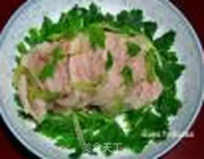 Make Garlic mud and white meat step 8